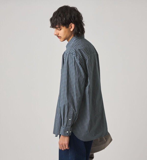 STEVEN ALAN「＜Steven Alan＞ ヘイズ チェック レギュラーカラー シャツ LOOSE」|シャツ・ブラウス|