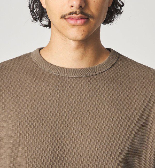 STEVEN ALAN「＜Steven Alan＞ ラダー サーマル クルーネック カットソー NARROW」|Tシャツ・カットソー|