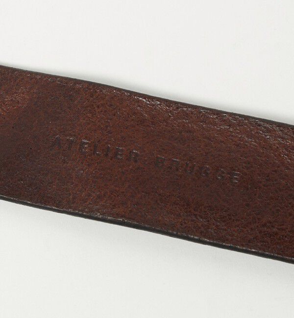 BEAUTY&YOUTH UNITED ARROWS「＜ATELIER BRUGGE＞レザー ホースシュー ベルト」|ベルト|