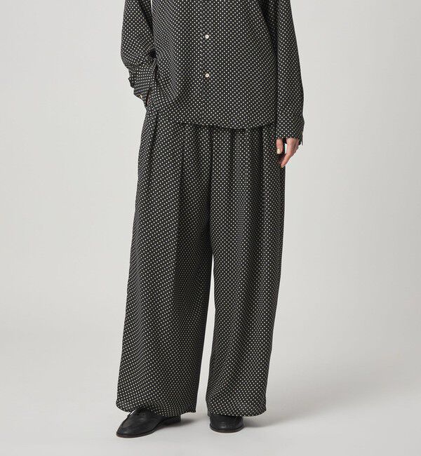 STEVEN ALAN「＜Steven Alan＞ドット プリント ワイドパンツ」|その他|