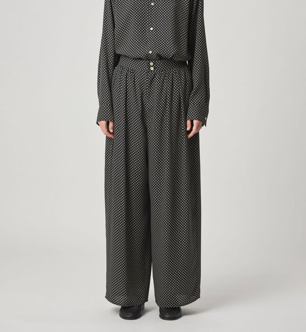 STEVEN ALAN「＜Steven Alan＞ドット プリント ワイドパンツ」|その他|