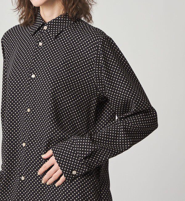 STEVEN ALAN「＜Steven Alan＞ドット プリント シャツ」|シャツ・ブラウス|