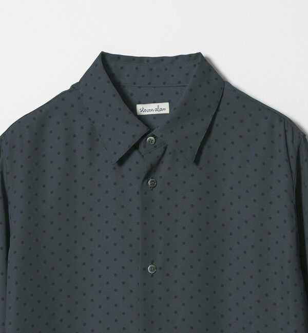 STEVEN ALAN「＜Steven Alan＞ドット プリント シャツ」|シャツ・ブラウス|