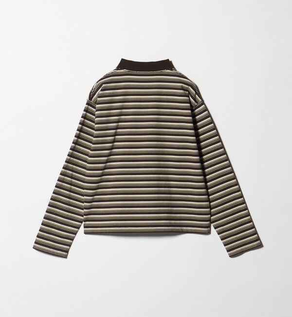 BEAUTY&YOUTH UNITED ARROWS「コットンボーダー ポロカラー プルオーバー」|Tシャツ・カットソー|