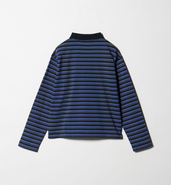 BEAUTY&YOUTH UNITED ARROWS「コットンボーダー ポロカラー プルオーバー」|Tシャツ・カットソー|