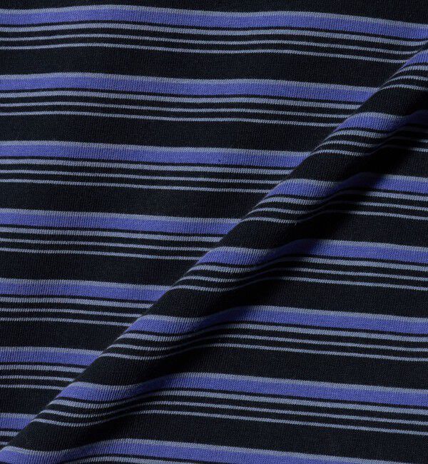 BEAUTY&YOUTH UNITED ARROWS「コットンボーダー ポロカラー プルオーバー」|Tシャツ・カットソー|