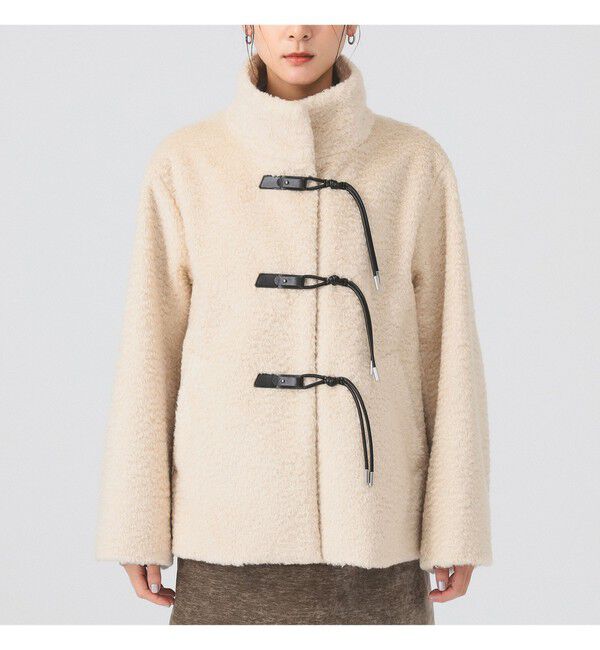 シャギー トグルボタン ハーフ コート（Ray BEAMS ）｜ルミネの