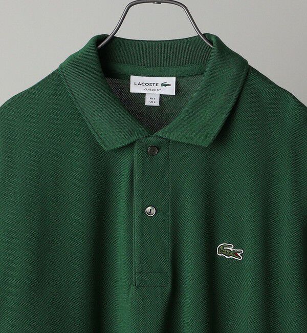 SHIPS「LACOSTE: L1312DL ロングスリーブ ポロシャツ」|ポロシャツ|