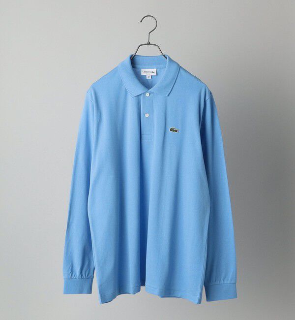 SHIPS「LACOSTE: L1312DL ロングスリーブ ポロシャツ」|ポロシャツ|ライトブルー
