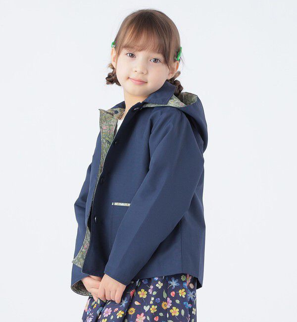 SHIPS KIDS「SHIPS KIDS:100～130cm /〈撥水〉リバティ フード コート」|その他|