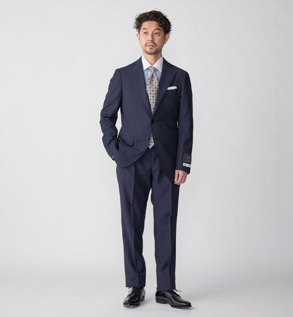 SHIPS「SHIPS: ラグジュアリー ラッシャーミルズ  ウール モヘヤ スーツ」|スーツ|ネイビー