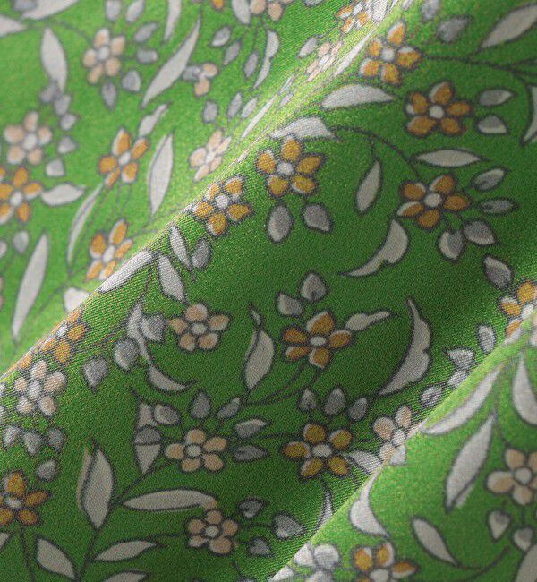 SHIPS for women「【SHIPS別注】A PUPIL:〈洗濯機可能〉ギャザー  スリーブ プリント ワンピース」|ワンピース|