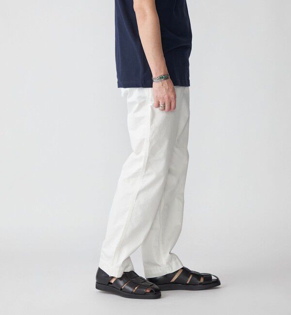 SHIPS「SHIPS STANDARD: GIZAコットン ツイル M-41 チノパンツ」|チノ|