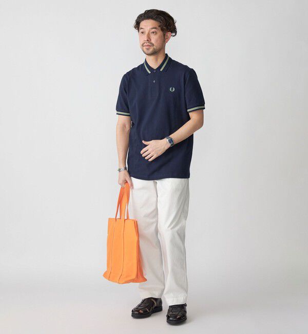 SHIPS「SHIPS STANDARD: GIZAコットン ツイル M-41 チノパンツ」|チノ|