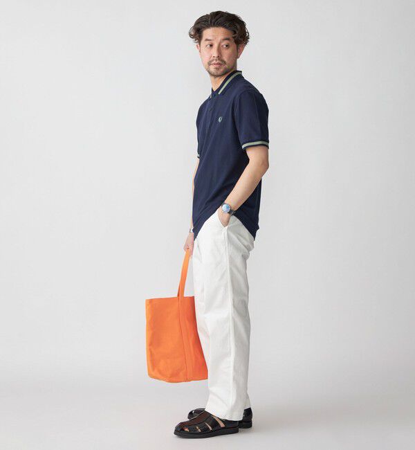 SHIPS「SHIPS STANDARD: GIZAコットン ツイル M-41 チノパンツ」|チノ|