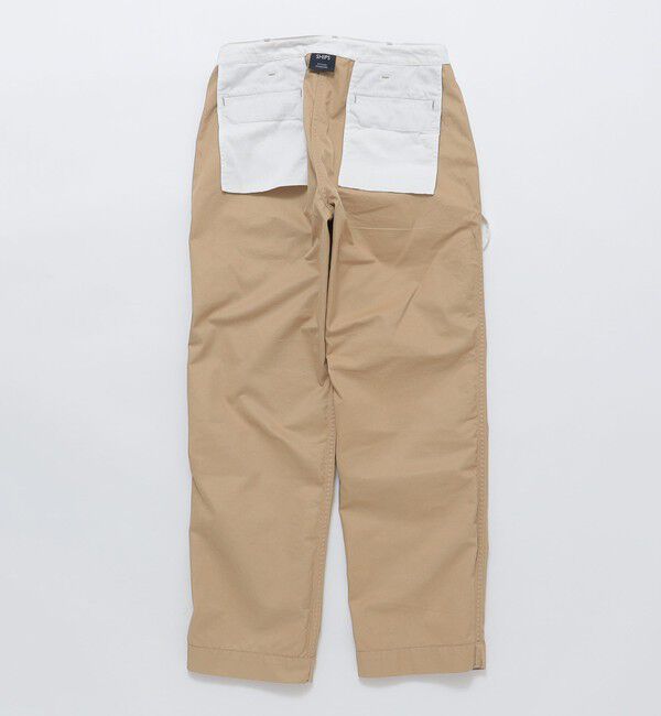 SHIPS「SHIPS STANDARD: GIZAコットン ツイル M-41 チノパンツ」|チノ|