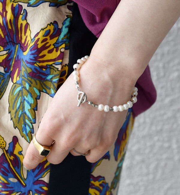 SHIPS any「SHIPS any: 淡水パール ブレスレット◇」|ブレスレット・バングル|ホワイト