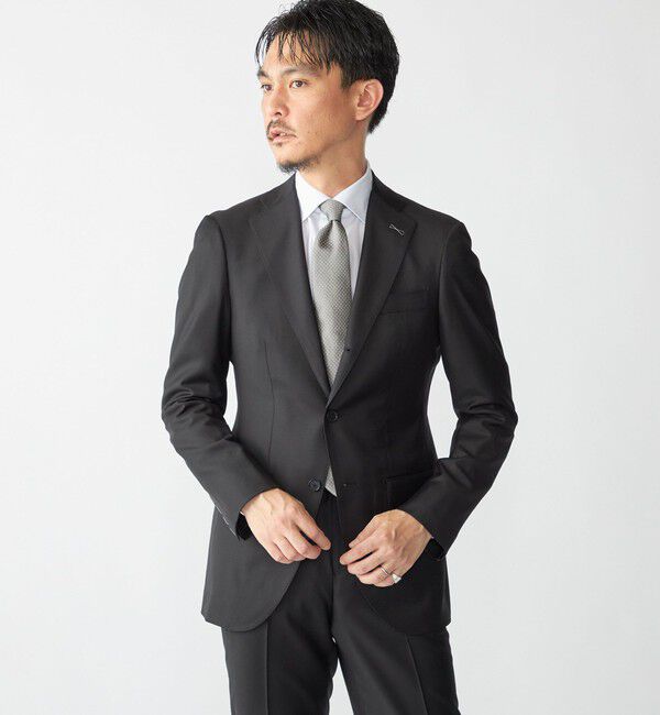 SHIPS「SHIPS: フォサッティ サテン ピンドット ネクタイ」|ネクタイ・蝶ネクタイ|