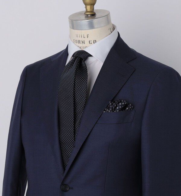 SHIPS「SHIPS: フォサッティ サテン ピンドット ネクタイ」|ネクタイ・蝶ネクタイ|