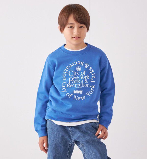 SHIPS any「GOOD ROCK SPEED: NYC PARKS クルーネック スウェット <KIDS>◇」|スウェット・ジャージ|