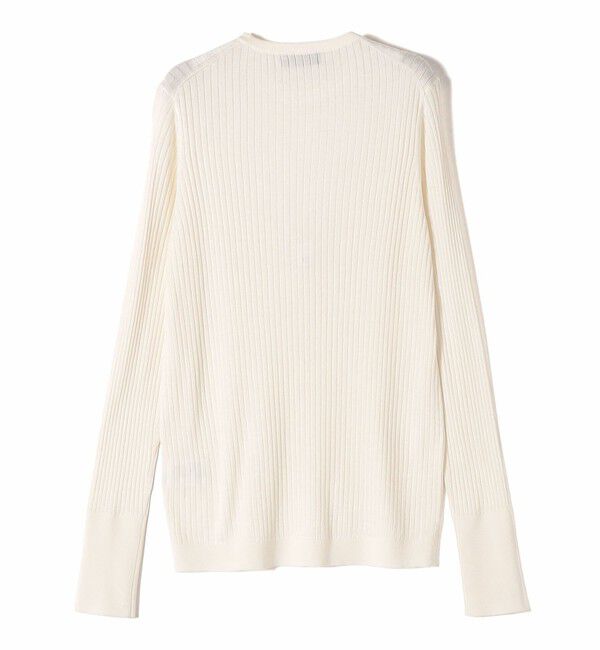 SHIPS for women「SHIPS Primary Navy Label:シルク カシミヤ プルオーバー」|ニット・セーター|