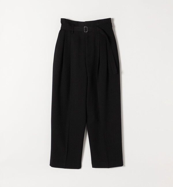 SHIPS any「SHIPS any:〈洗濯機可能〉ハイウエスト センタープレス ロング パンツ」|その他|