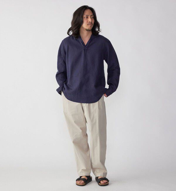 SHIPS「SHIPS: ガーメントダイ コットン リラックス イージーパンツ」|その他|