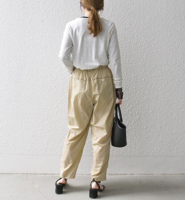 SHIPS any「SHIPS any:〈洗濯機可能〉エンボス ナイロン ワーク パンツ」|その他|