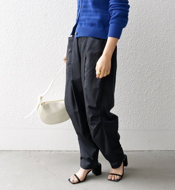 SHIPS any「SHIPS any:〈洗濯機可能〉エンボス ナイロン ワーク パンツ」|その他|