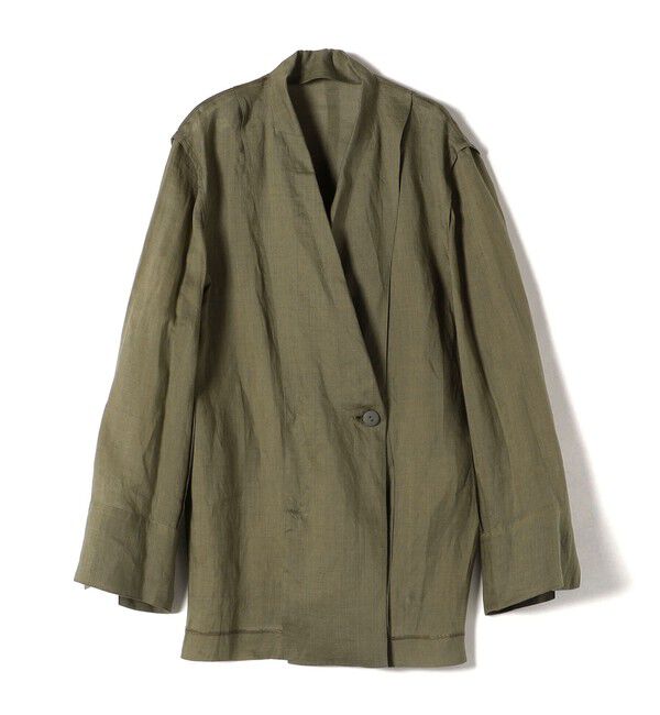 SHIPS for women「〈手洗い可能〉ラミー シアー ジャケット」|テーラードジャケット|