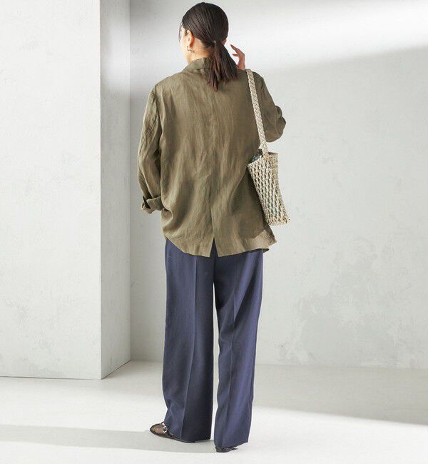 SHIPS for women「〈手洗い可能〉ラミー シアー ジャケット」|テーラードジャケット|