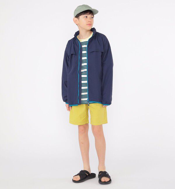 SHIPS KIDS「SHIPS KIDS:140～160cm / マルチ ボーダー 長袖 TEE」|Tシャツ・カットソー|