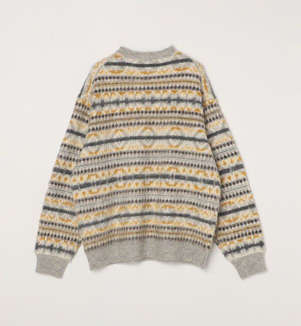 SHIPS any「SHIPS any :〈手洗い可能〉フェアアイル シャギー クルーネック ニット◇」|ニット・セーター|