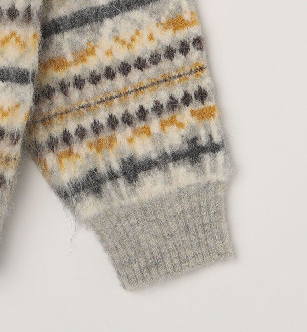 SHIPS any「SHIPS any :〈手洗い可能〉フェアアイル シャギー クルーネック ニット◇」|ニット・セーター|