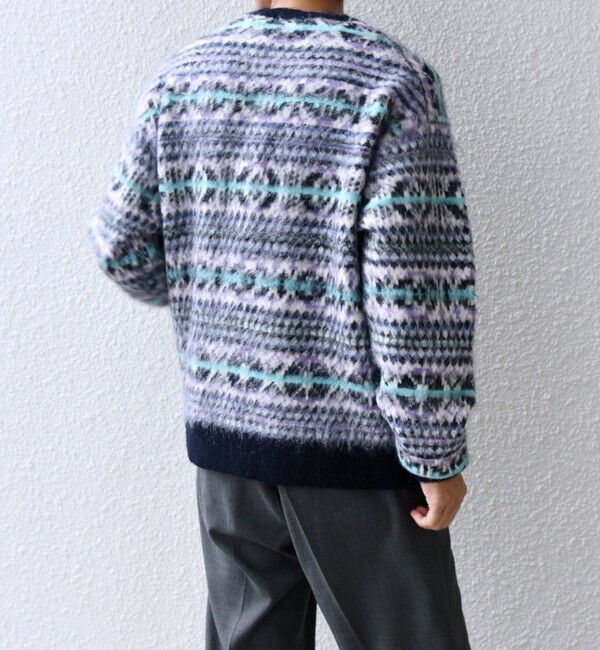 SHIPS any「SHIPS any :〈手洗い可能〉フェアアイル シャギー クルーネック ニット◇」|ニット・セーター|