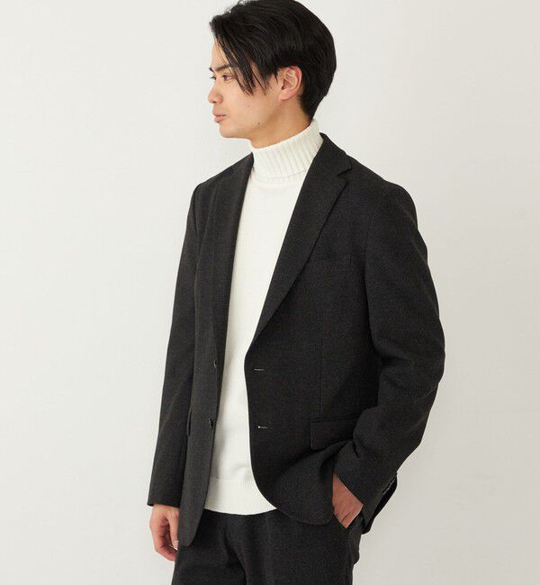 SHIPS Colors 「SHIPS Colors:〈手洗い可能〉AVANT(R)LOOP ジャケット(セットアップ対応可能)」|テーラードジャケット|