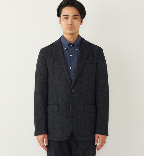 SHIPS Colors 「SHIPS Colors:〈手洗い可能〉AVANT(R)LOOP ジャケット(セットアップ対応可能)」|テーラードジャケット|