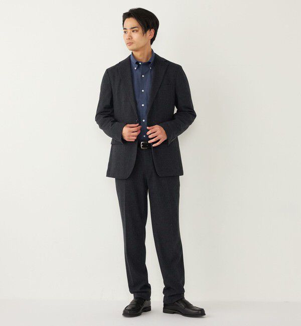 SHIPS Colors 「SHIPS Colors:〈手洗い可能〉AVANT(R)LOOP ジャケット(セットアップ対応可能)」|テーラードジャケット|