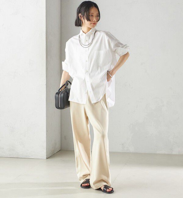 SHIPS for women「〈手洗い可能〉サイドライン ニット パンツ」|その他|