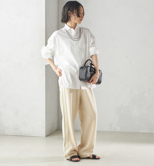 SHIPS for women「〈手洗い可能〉サイドライン ニット パンツ」|その他|