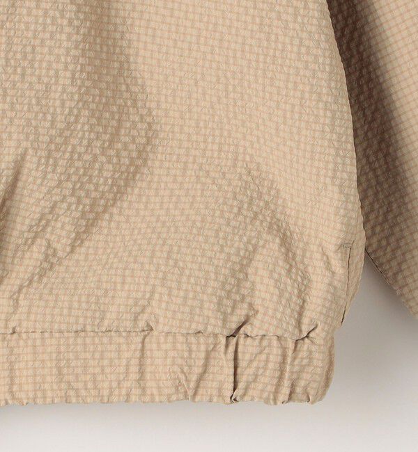 SHIPS KIDS「SHIPS KIDS:140～150cm /〈UVカット/洗濯機可能〉フリル パーカ」|ブルゾン・スタジャン|