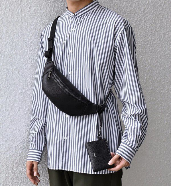 SHIPS any「SHIPS any: スプリット レザー ボディバッグ (カードケース付き) 25AW◇」|その他|