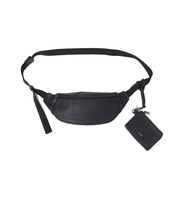 SHIPS any「SHIPS any: スプリット レザー ボディバッグ (カードケース付き) 25AW◇」|その他|