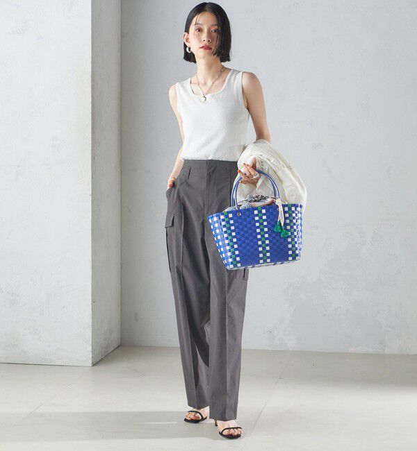 SHIPS for women「〈洗濯機可能〉2WAY ラメ タンクトップ」|タンクトップ|