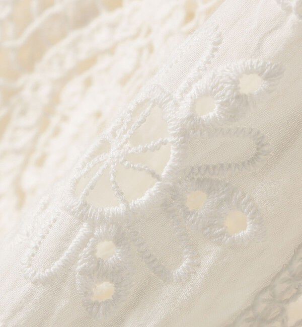 SHIPS any「SHIPS any:〈手洗い可能〉パッチワーク レース ジャケット シャツ」|その他|