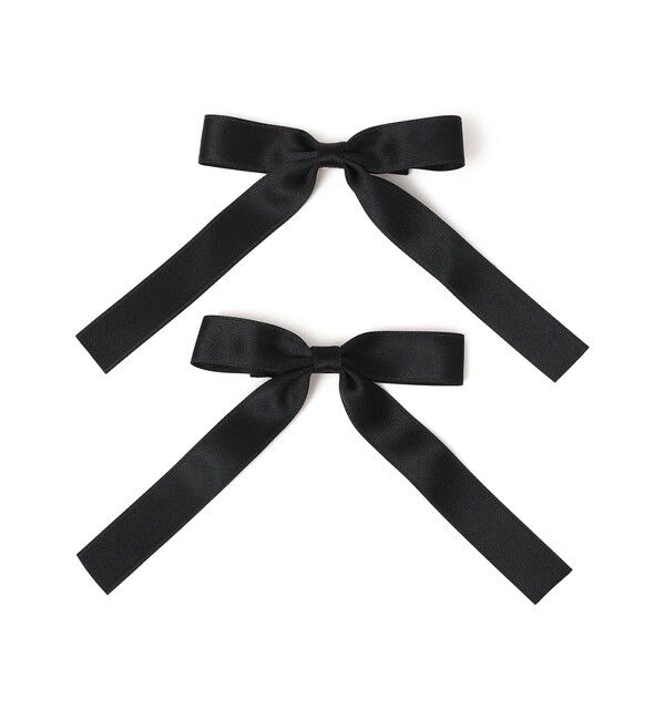 SHIPS Colors 「SHIPS Colors:リボン ピン セット(KIDS)」|その他|ブラック