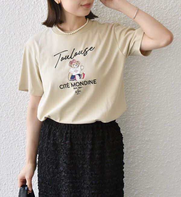 SHIPS Colors 「SHIPS Colors: TeddyBear(R) プリント & ステッチ Tシャツ◇」|Tシャツ・カットソー|