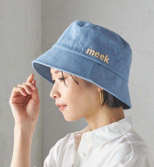 SHIPS for women「ロゴ バケット ハット（ライトブルー）」|ハット|