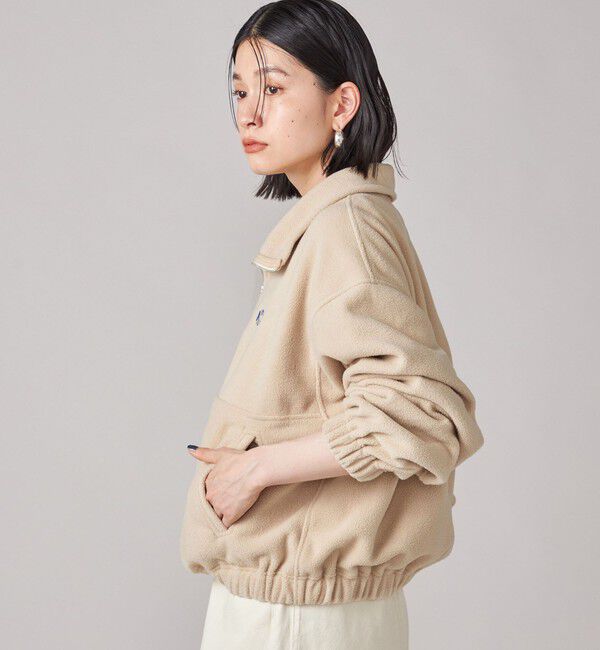 SHIPS for women「SHIPS NINE CASE:〈手洗い可能〉フリース ハーフ ジップ プルオーバー」|その他|