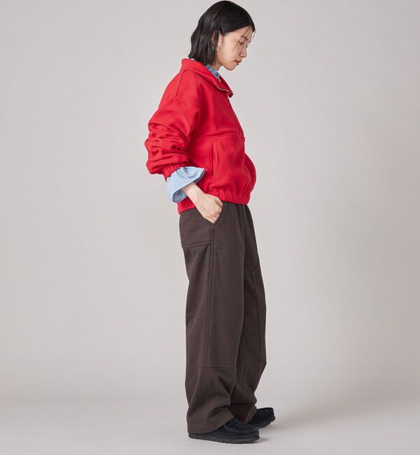 SHIPS for women「SHIPS NINE CASE:〈手洗い可能〉フリース ハーフ ジップ プルオーバー」|その他|